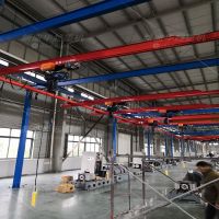 成都綿陽kbk柔性梁起重機、輕小型吊車車間運輸設備