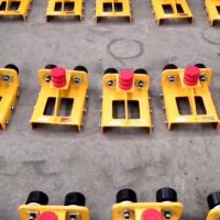 工廠實拍！單梁300輪防脫軌組裝現場圖