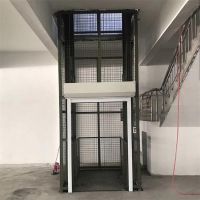 液壓升降機(jī)貨梯 大噸位導(dǎo)軌式升降平臺(tái) 工廠大型貨物提升機(jī)