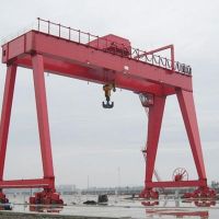 重慶起重機-雙主梁輪胎吊門式起重機